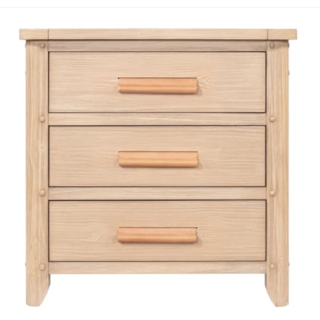 3-Drawer Nightstand