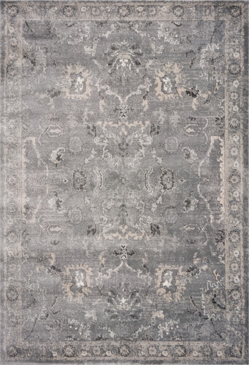 3'3" x 4'11" Grey Farrah Rug
