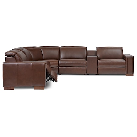 6-Piece Power Reclining Sectional Sofa