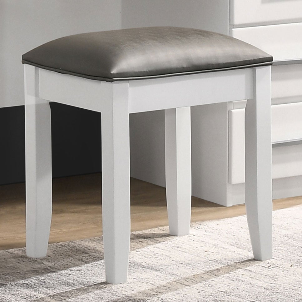 Fessenden 42-in. Upholstered-seat Wood Bar Chairs (Set of 2