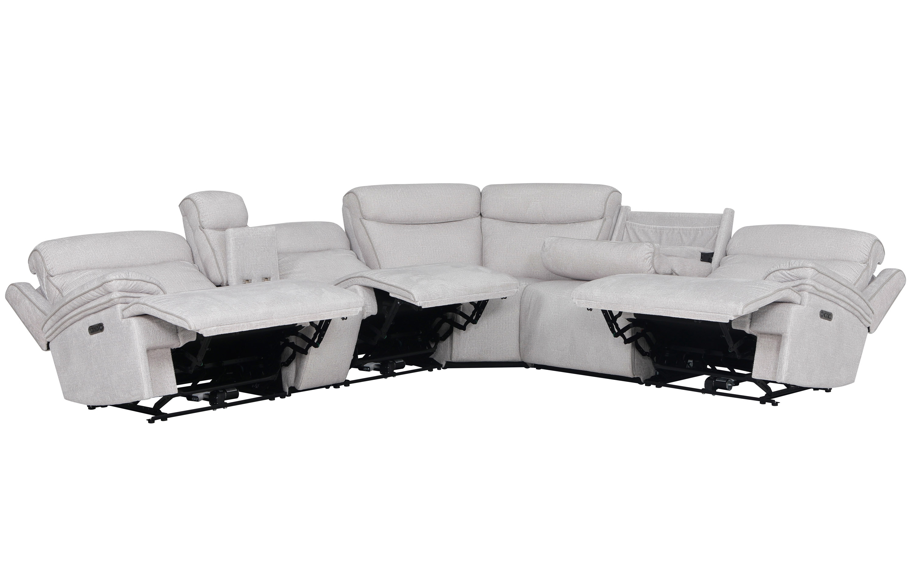 6-Piece Power Reclining Sectional Sofa