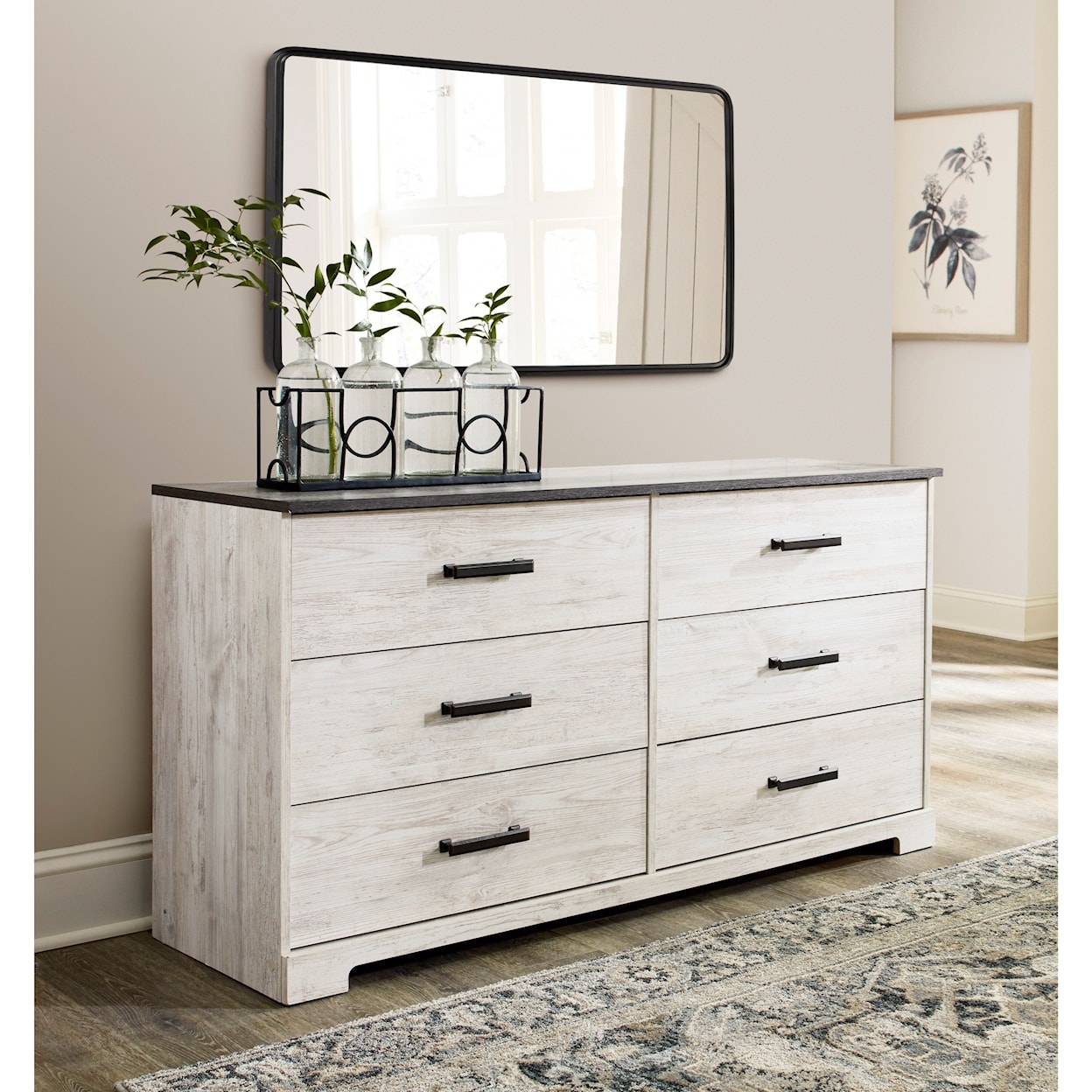 Signature Design by Ashley Shawburn 6-Drawer Dresser