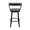 Armen Living Bryant Swivel Barstool