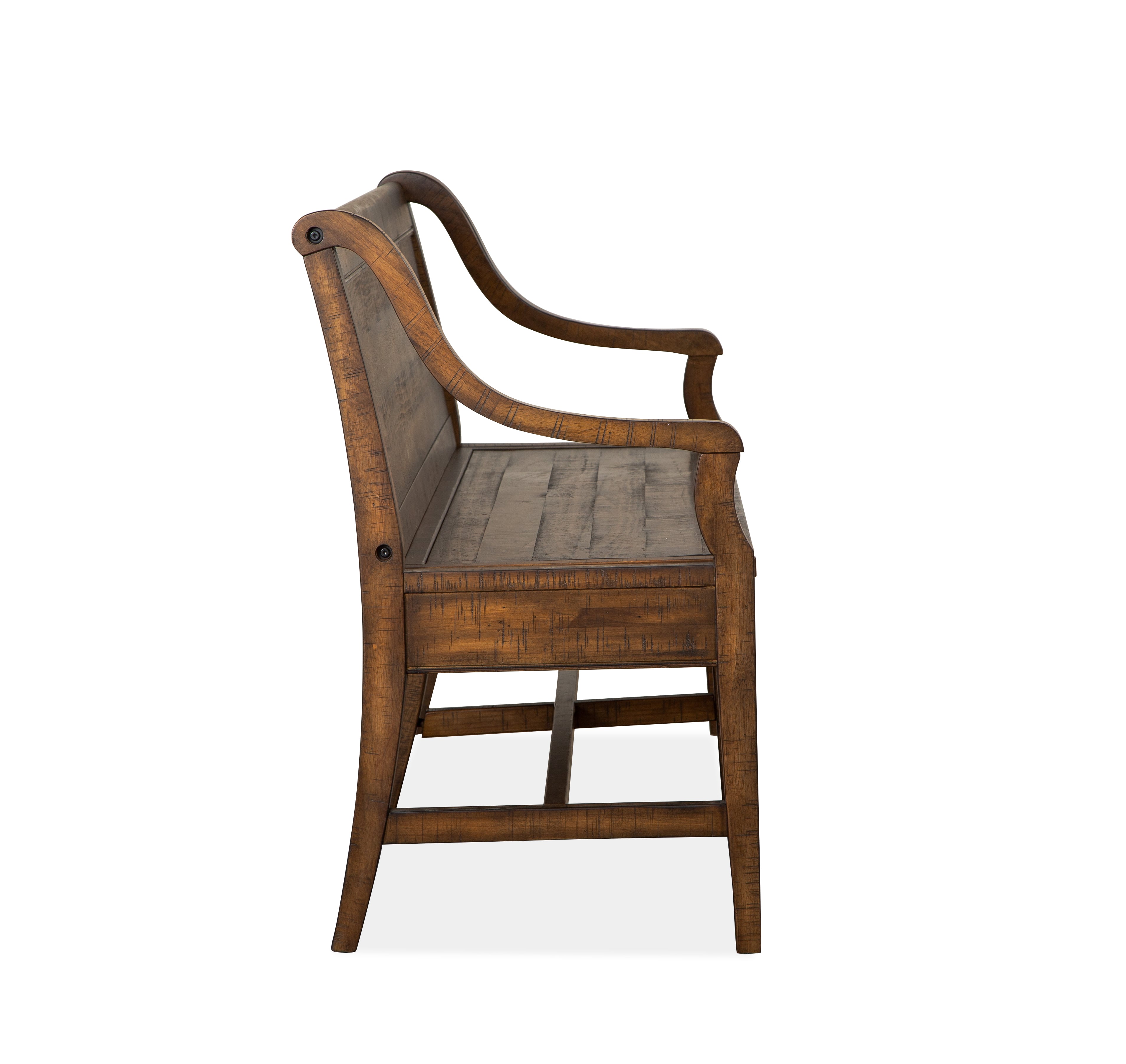 Sharon Bay Creek Bench w/Back