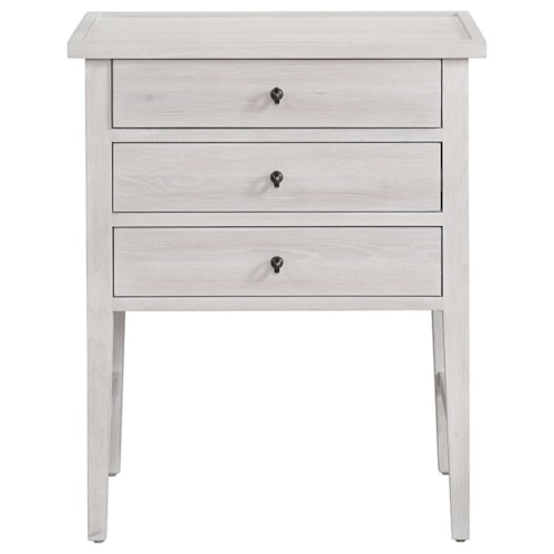 Farmhouse Small 3-Drawer Nightstand