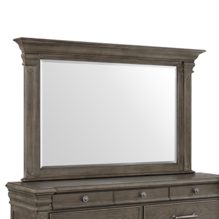 10-Drawer Bedroom Dresser with Mirror