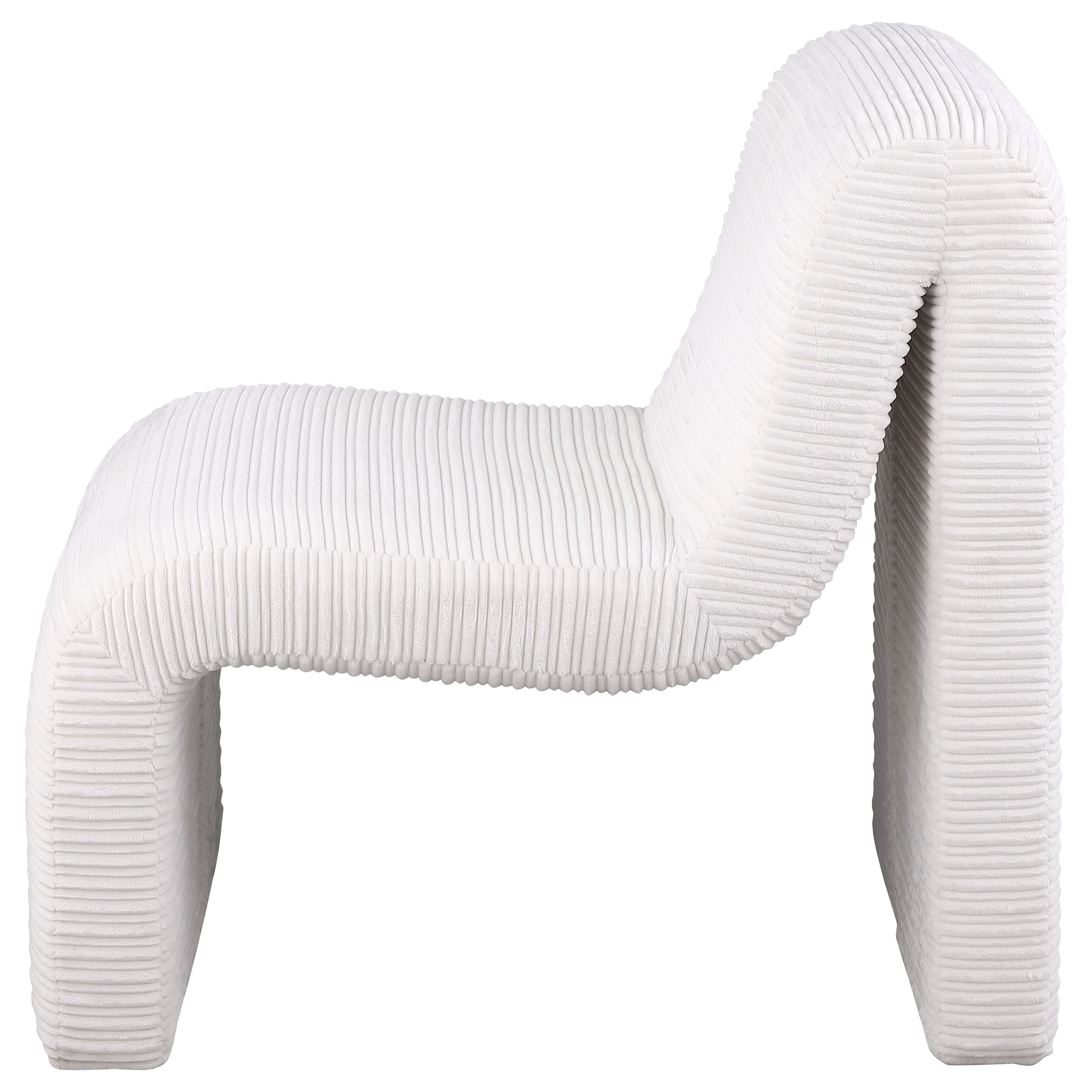 Drayton Curved Armless Accent Chair