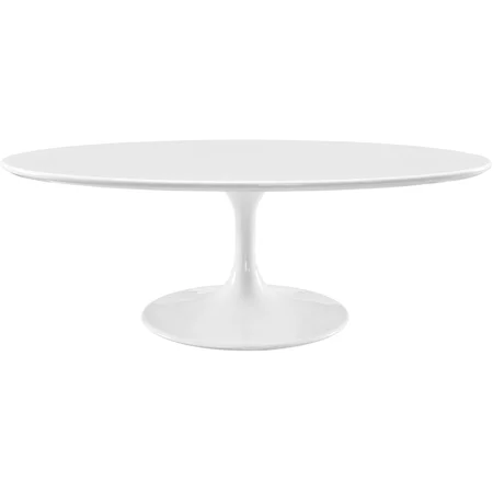 48" Oval-Shaped Top Coffee Table