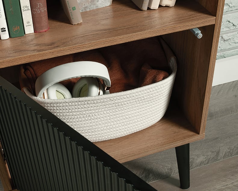 Sauder Ambleside Bookcase with Two Adjustable Shelves