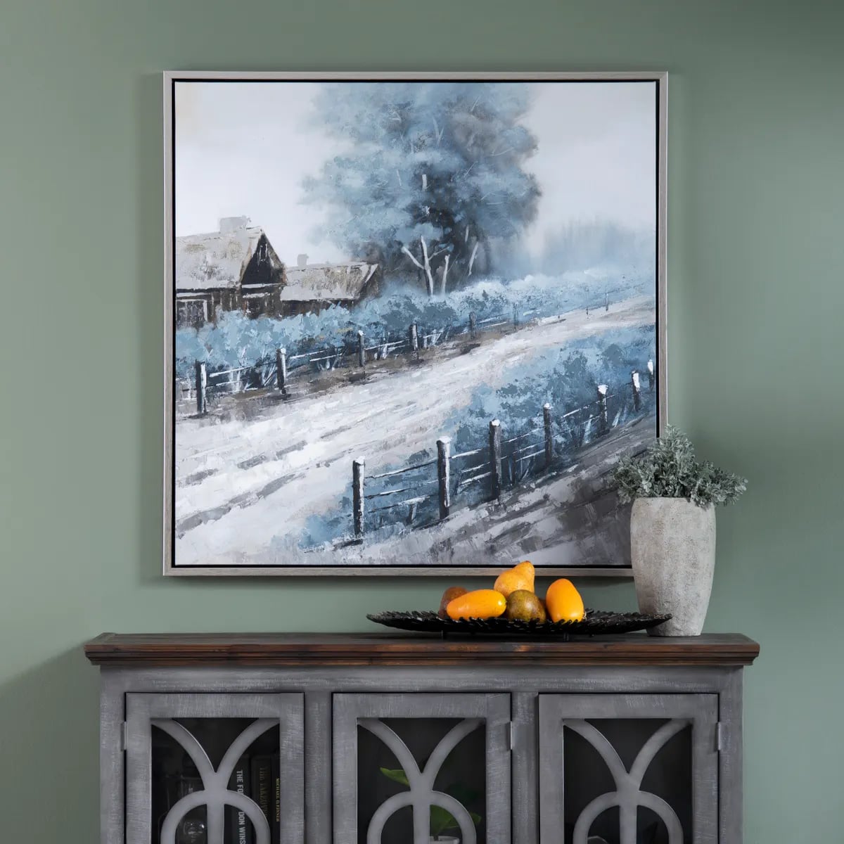 Benton Framed Canvas