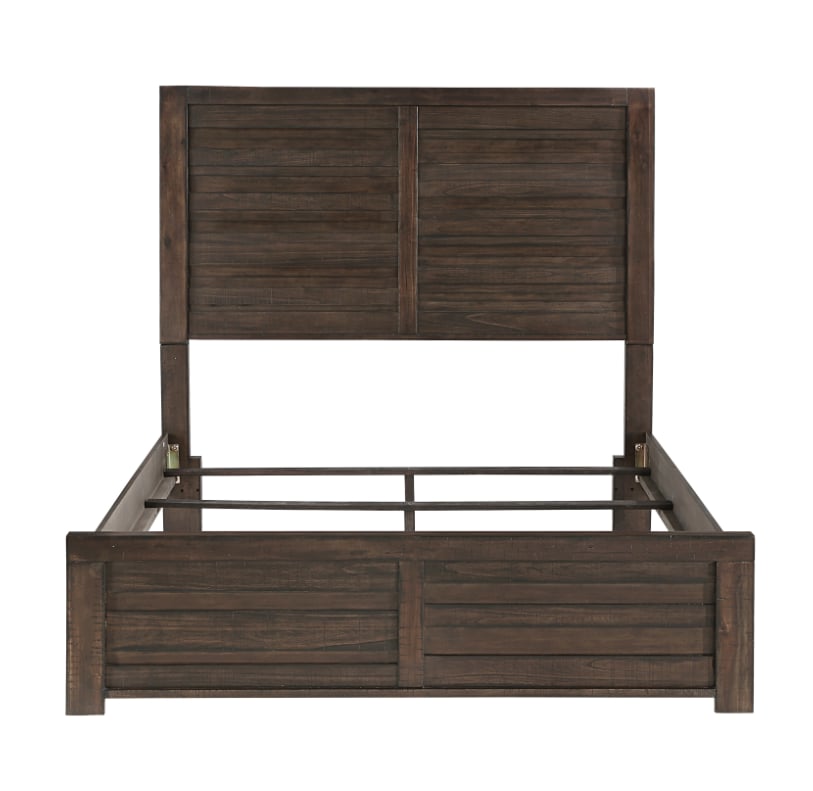 Rustic Full Panel Bed