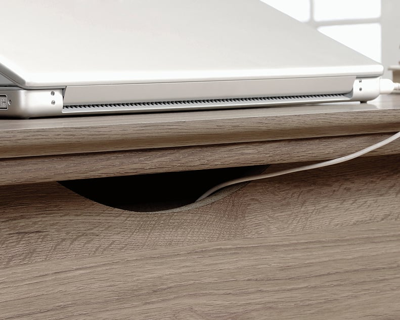 Sauder Barrister Lane Double Pedestal Executive