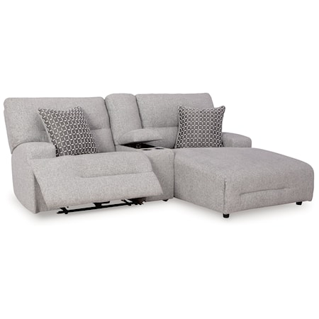 Reclining Sectional With Chaise