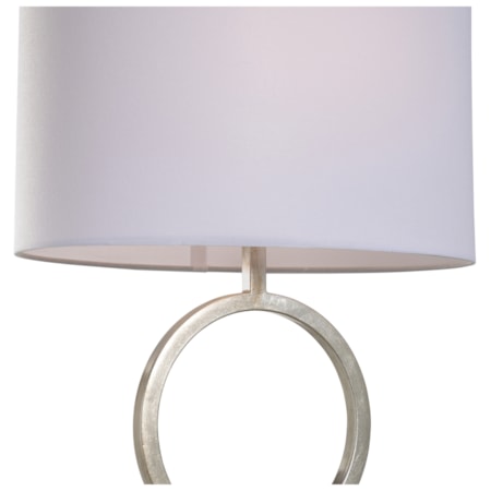 Silver Loop Lamp