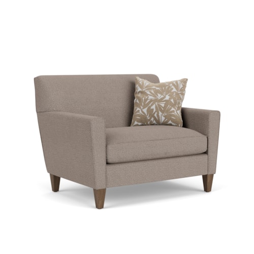 Contemporary Chair and a Half