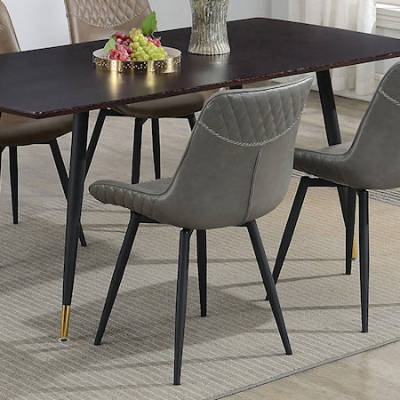 Brassie Swivel Dining Side Chair