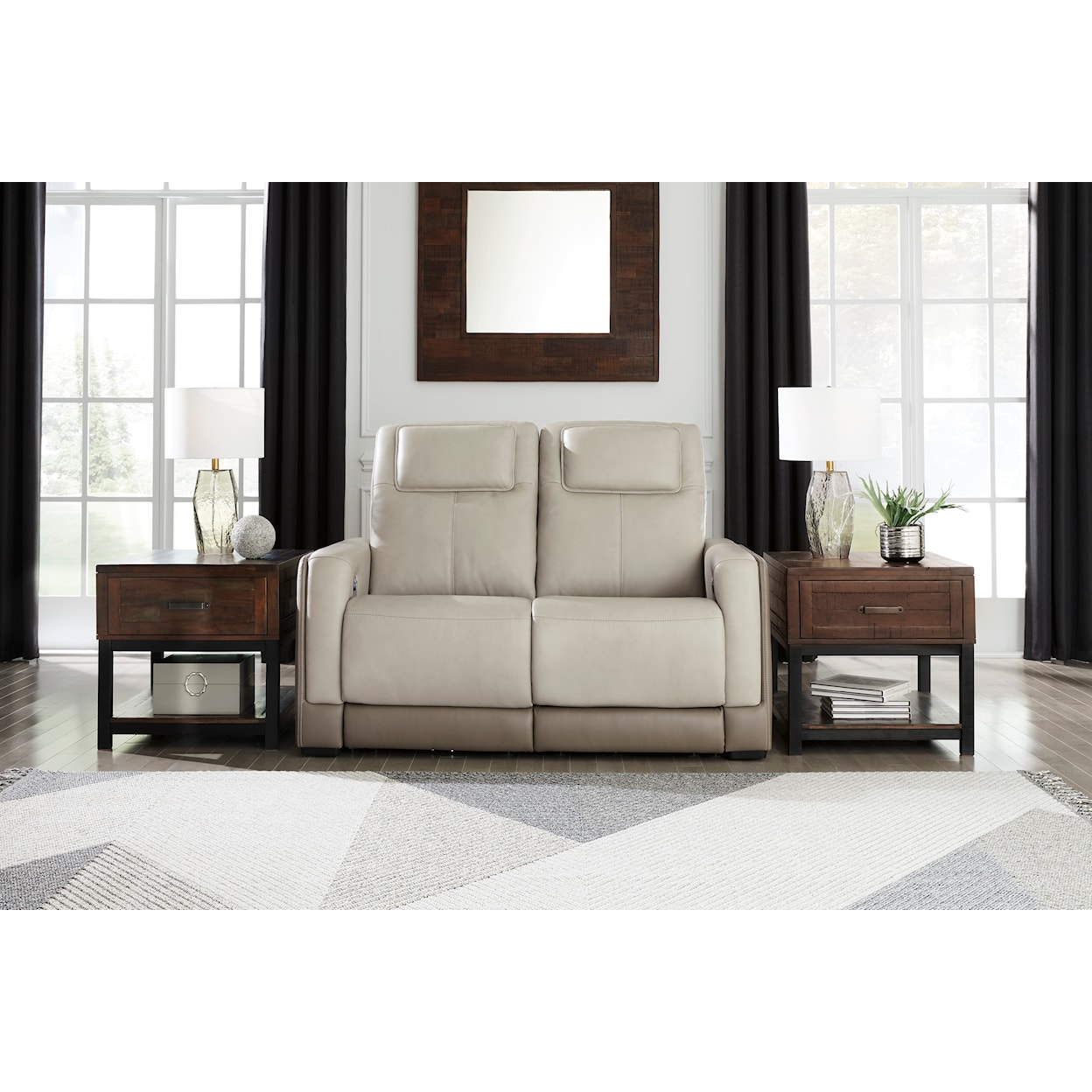 Signature Design by Ashley Battleville Power Reclining Loveseat