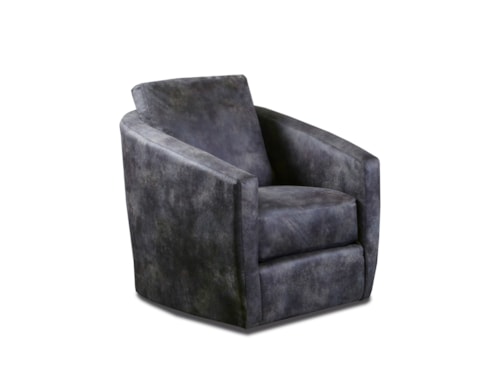 Barrel Swivel Glider Chair