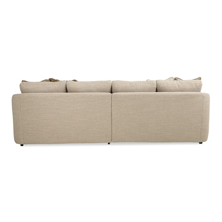 3-Seat Sectional Sofa with RAF Cuddler