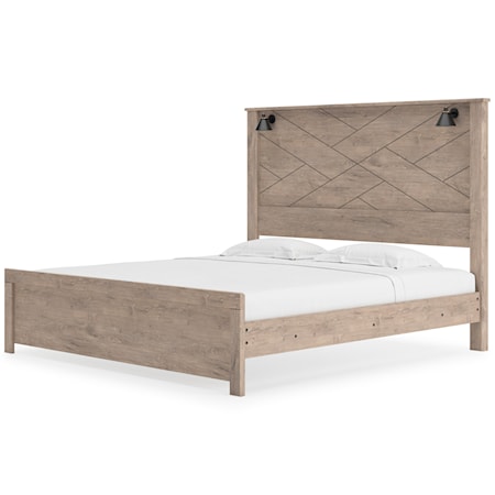 King Panel Bed