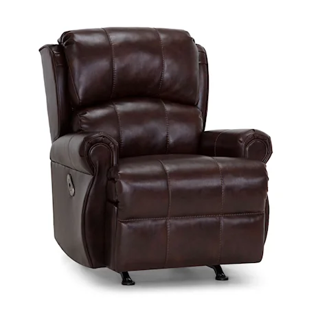 Casual Dual Power Rocker Recliner with USB Port