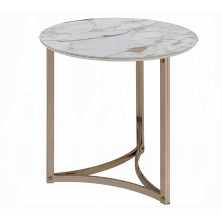 Round End Table