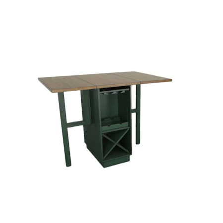 Counter-Height Gate Leg Table