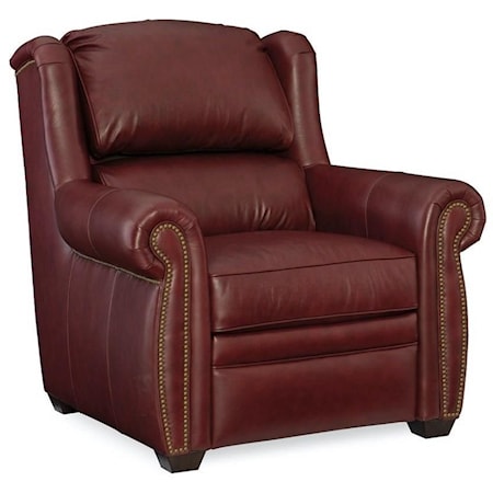 Traditional Power Recliner with Power Headrest