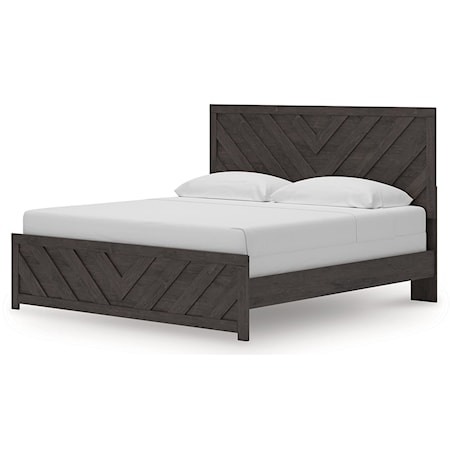 King Panel Bed