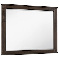 Rustic Landscape Dresser Mirror