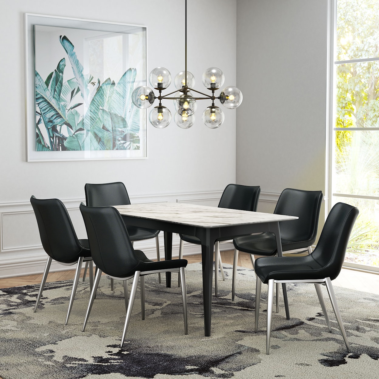 Zuo Magnus Dining Chair Set