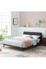 Modway Luella Queen Upholstered Fabric Platform Bed