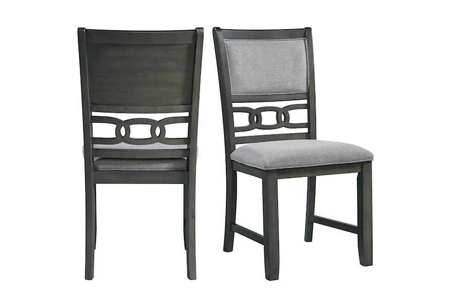 Amherst Set of 2 Standard Height Side Chairs by Elements International at Lynn's Furniture & Mattress