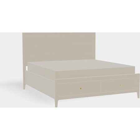 Toulon King Footboard Storage Uph Bed
