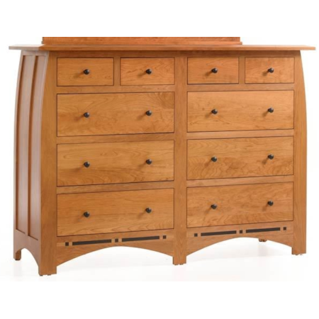 10-Drawer High Dresser