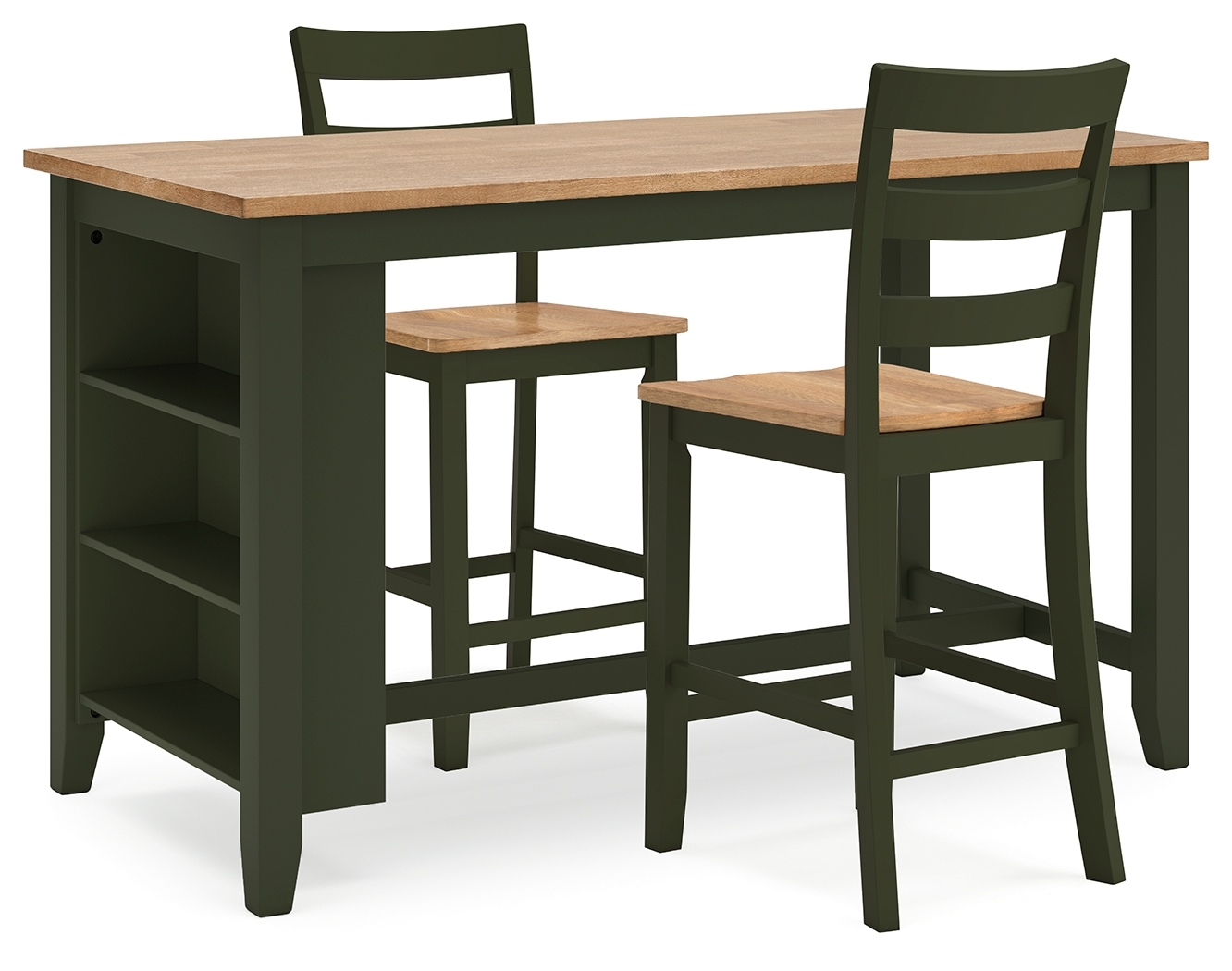 3-Piece Casual Counter Height Dining Set