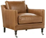 Robin Bruce Madeline Transitional Leather Chair