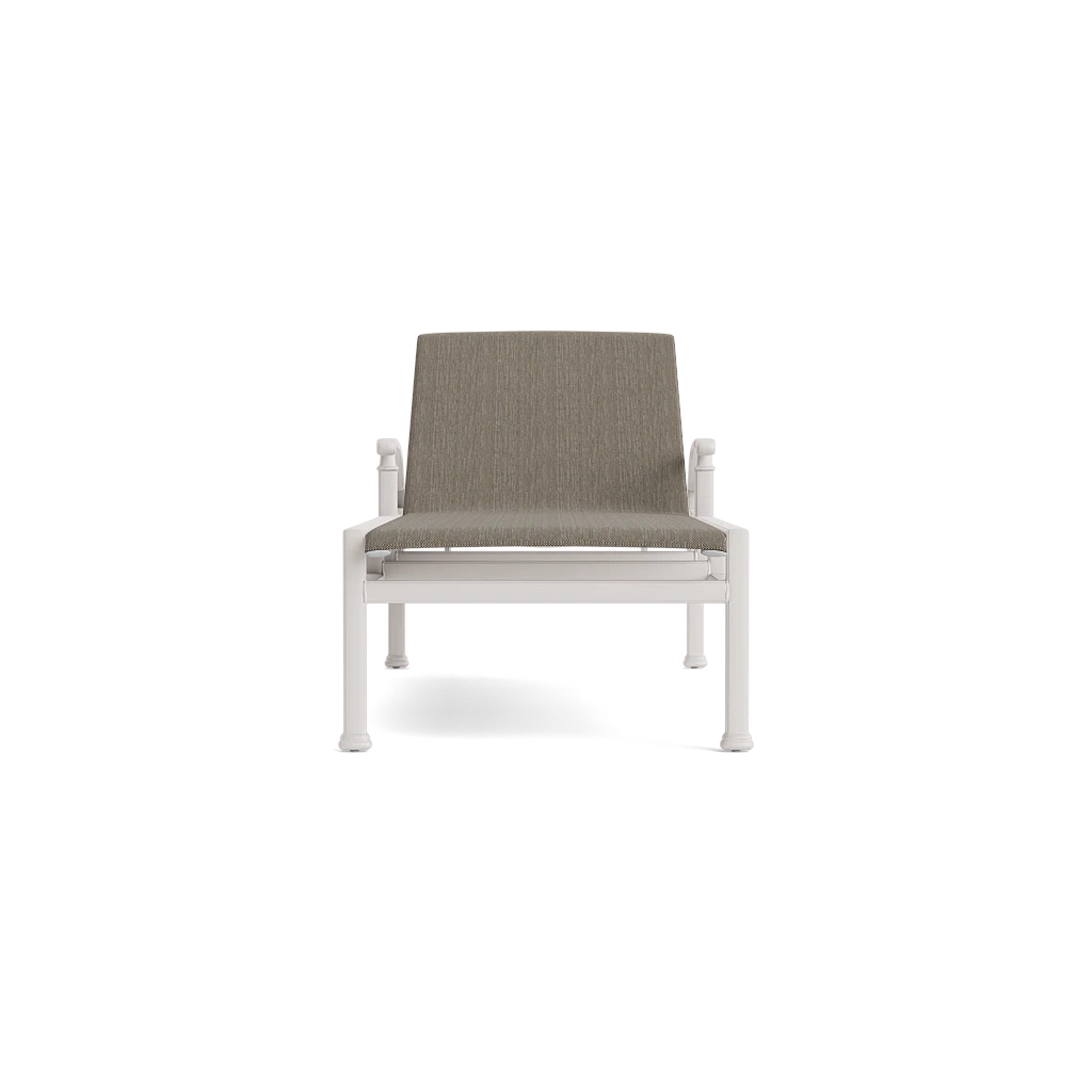 Adjustable Sling Chaise Lounge w/Armrests