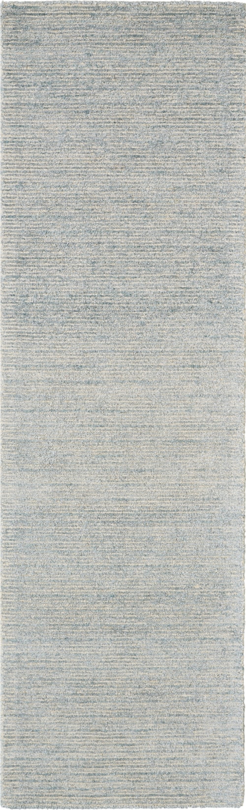 2'3" x 7'6" Aquamarine Runner Rug