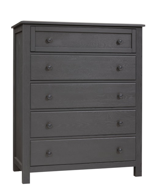 Farmhouse 5-Drawer Chest with English Dovetail Construction