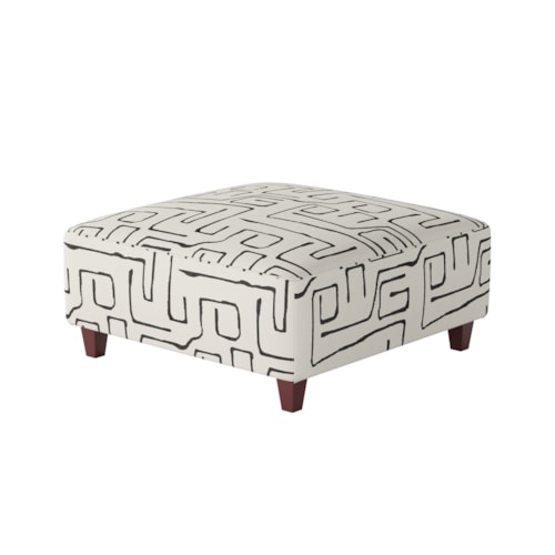 Square Cocktail Ottoman