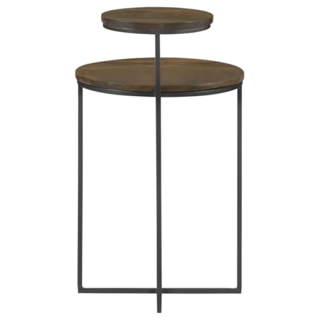 Yael Wood Accent Side Table and