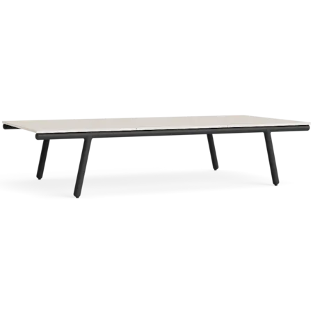 60" Dekton-Top Aluminum Coffee Table
