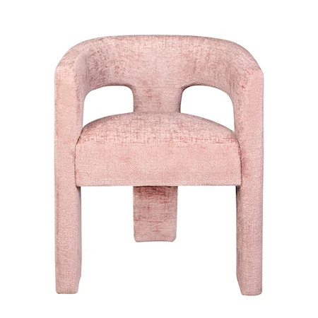 Gwen Upholstered Accent Chair - Pink