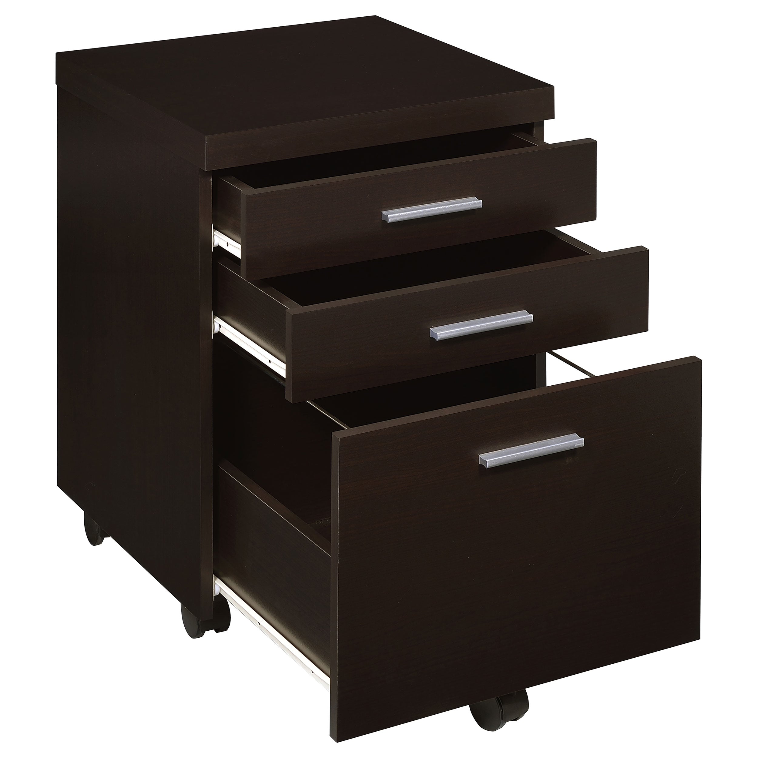 3-drawer Home Office Mobile File Cabinet