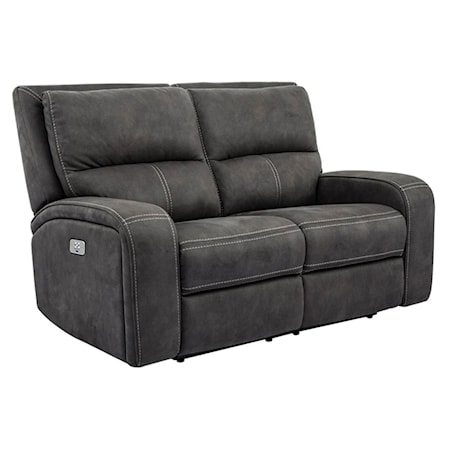 Power Reclining Sofa and Loveseat Set