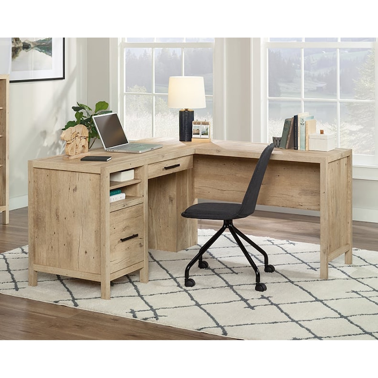 Sauder Pacific View L-Shaped Desk