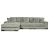 Ashley Furniture Signature Design Lindyn 3-Piece Sectional With Chaise