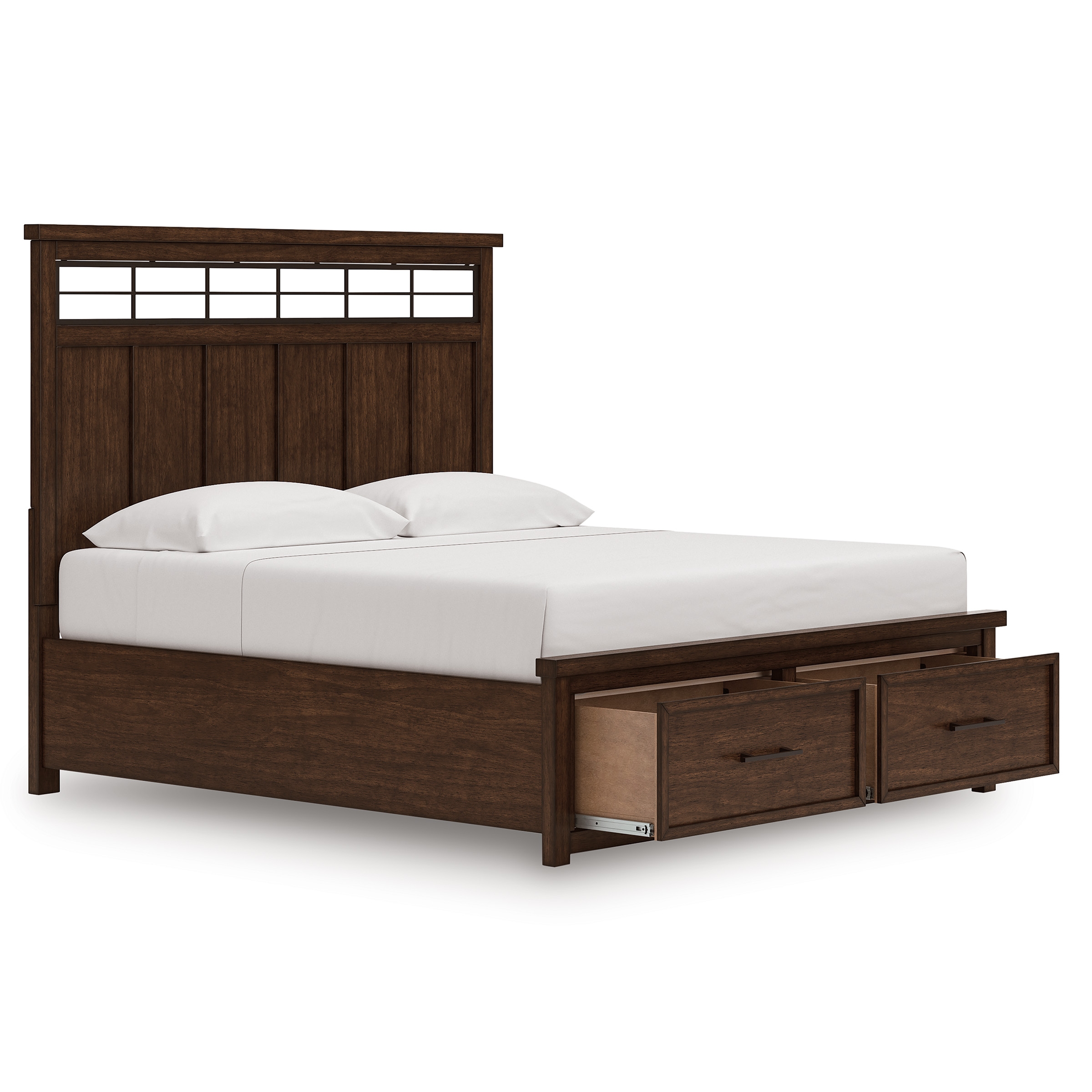 Signature Design by Ashley Taffenbrook King Panel Storage Bed