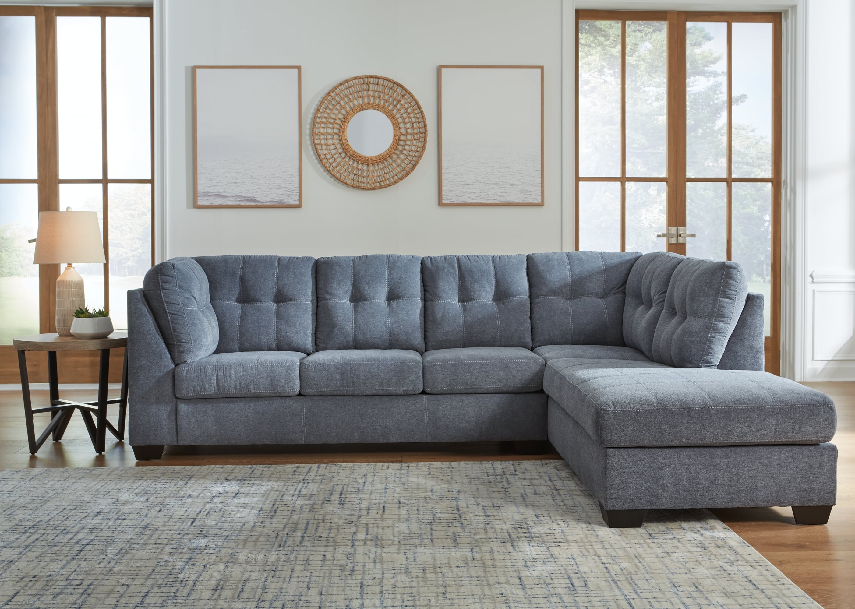 2-Piece Sectional with Chaise